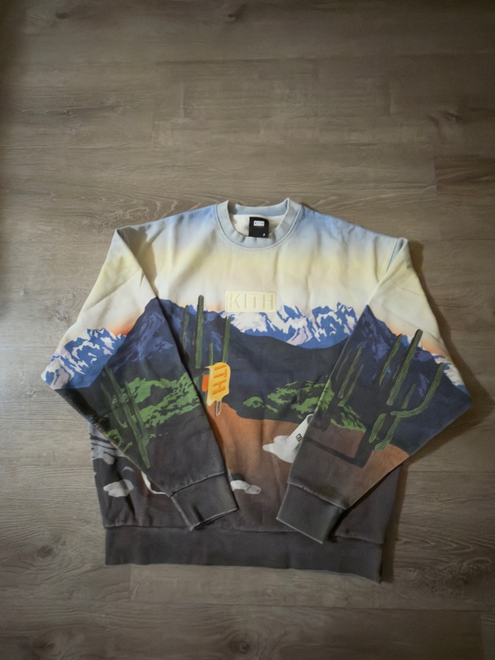 Kith Treats Desert Sunrise Graphic Crewneck